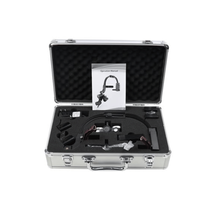 Metal transport case - M1 Loupe and Headlight