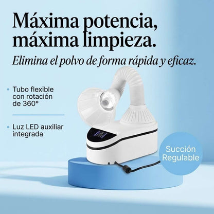 230 W Turbo Vacuum Cleaner Ultra Powerful with 35,000 RPM Suction and LED Light