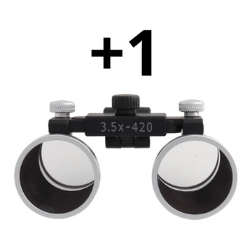 עדשות בינוקולריות נוספות 2.5x או 3.5x - סדרות X1 / X1 PRO / M320 / M-BLACK